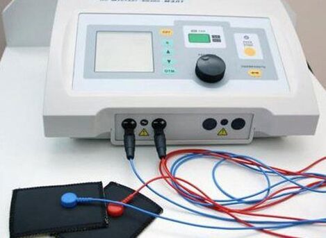 Device for electrophoresis - a physiotherapeutic procedure for prostatitis