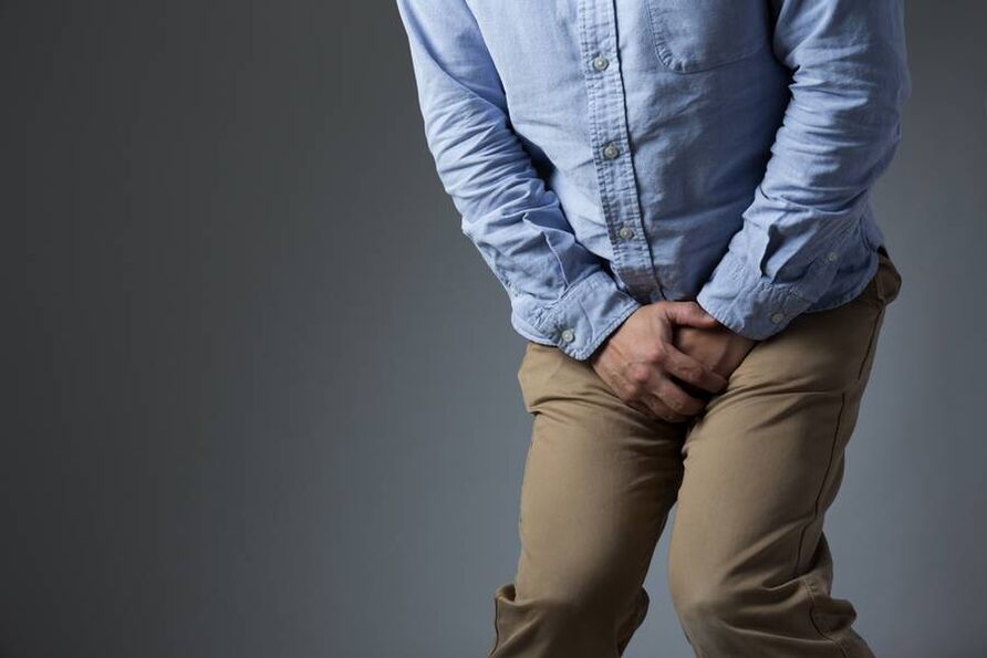 pain in men with prostatitis